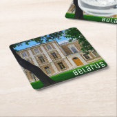 Grodno Belarus Städtebau Synagoge Rechteckiger Pappuntersetzer (angewinkelt)