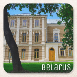 Grodno Belarus Städtebau Synagoge Rechteckiger Pappuntersetzer