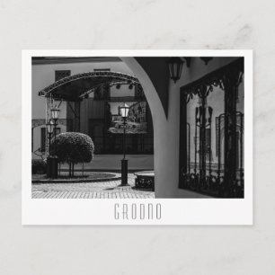 Grodno Weißbelarussisches Stadtarchitekturmuseum Postkarte