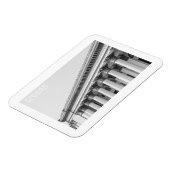 Grodno Weißrussland Sowjetarchitektur Minimalismus Magnet (Linke Seite)