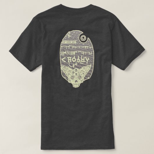 Grody Croddy T-Shirt (Design Rückseite)