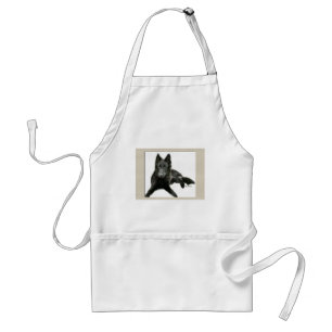 Groenendael Belgisches Schäfchen Schürze