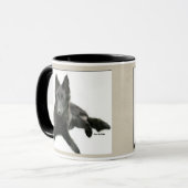 Groenendael Belgisches Schaffenhund Tasse (Vorderseite Links)