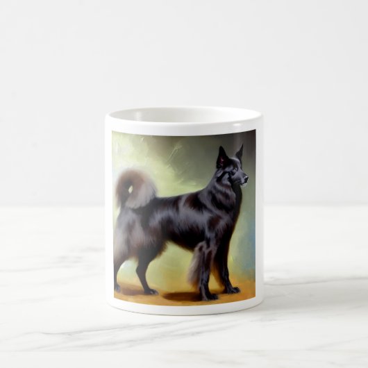 Groenendael Belgium Shepherd Dog Kaffeetasse (Mittel)