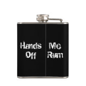 Grog-Piraten-Schädel-Flasche Flachmann (Rückseite)