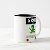 Grog-Tassengeschenk Zweifarbige Tasse (VorderseiteRechts)