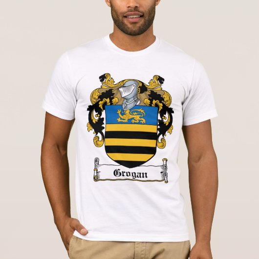 Grogan Familienwappen T-Shirt (Vorderseite)