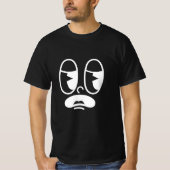 Groggy Glitch Face T-Shirt (Vorderseite)