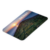 Groin, Breakwater, Baltrum Island, Ostfrisia Po Magnet (Linke Seite)