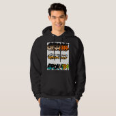 Grok4 perfect" hoodie design mit T - Shirt (Vorne ganz)