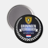 Groningen Magnet (Vorderseite/Rückseite)