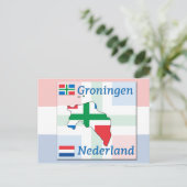 Groningen-Nederland Postkarte (Stehend Vorderseite)
