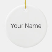 Groningen Netherlands Retro Map Vintag Keramik Ornament (Hinten)