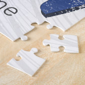 Groningen Netherlands Retro Map Vintag Puzzle (Seite)