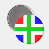 Groningen, Niederlande Magnet (Vorderseite/Rückseite)