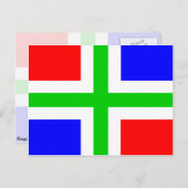 Groningen, Niederlande Postkarte (Vorne/Hinten)