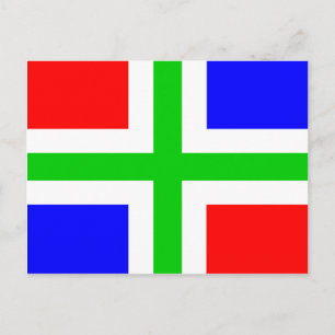 Groningen, Niederlande Postkarte