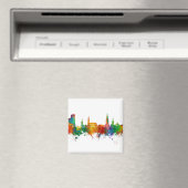 Groningen Niederlande Skyline Magnet (In Situ (Geschirrspüler))
