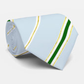 Groningen Streifen-Flagge Krawatte (Gerollt)