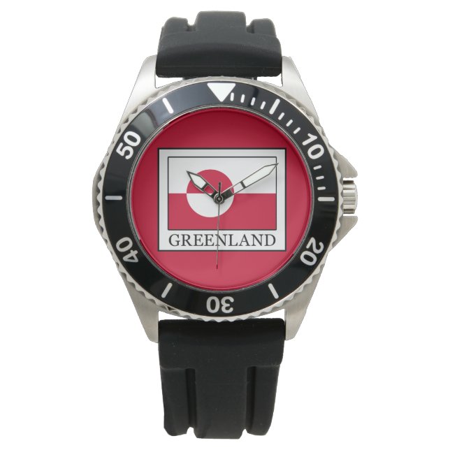 Grönland Armbanduhr (Vorderseite)