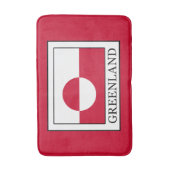 Grönland Badematte (Vorderseite Vertikal)