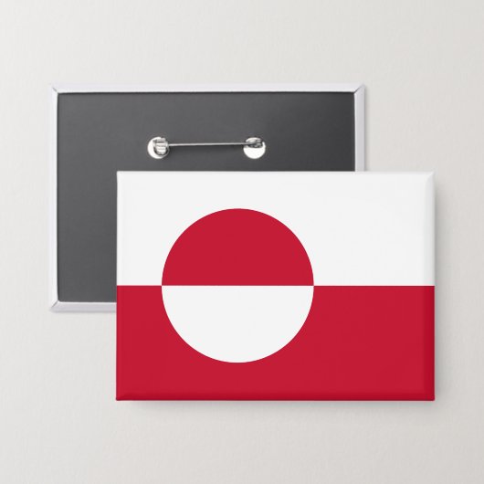 Grönland Button (Vorderseite/Rückseite)