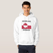 Grönland Dänemark Hoodie (Vorne ganz)