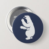Grönland Eisbär Wappen Button (Vorne & Hinten)