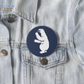 Grönland Eisbär Wappen Button (Beispiel)
