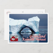 Grönland - Eisberge - Postkarte (Vorne/Hinten)