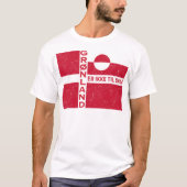 Grønland Er Ikke Til Salg Flag T-Shirt (Vorderseite)