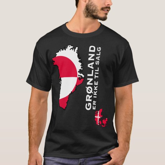 Grønland Er Ikke Til Salg M T-Shirt (Vorderseite)