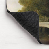 Grönland-Falke (grauer Falke), 1780 (Öl auf Platte Mousepad (Ecke)