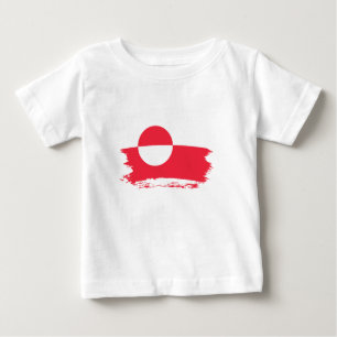 Grönland-Flagge Baby T-shirt