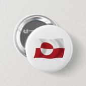 Grönland-Flagge-Button Button (Vorne & Hinten)