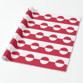 Grönland-Flagge Geschenkpapier (Ungerollt)