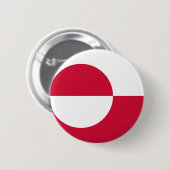 Grönland-Flagge GL Button (Vorne & Hinten)