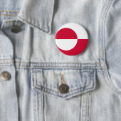 Grönland-Flagge GL Button (Beispiel)