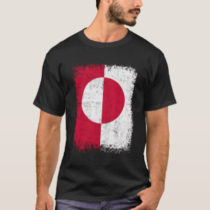 Grönland-Flagge Grönland spendet Liebe Grönland T-Shirt