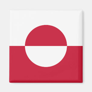 Grönland-Flagge Magnet