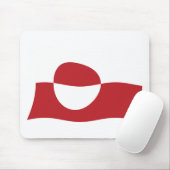 Grönland Flagge Mauspad (Mit Mouse)