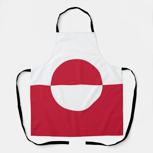 Grönland-Flagge Schürze (Vorderseite)