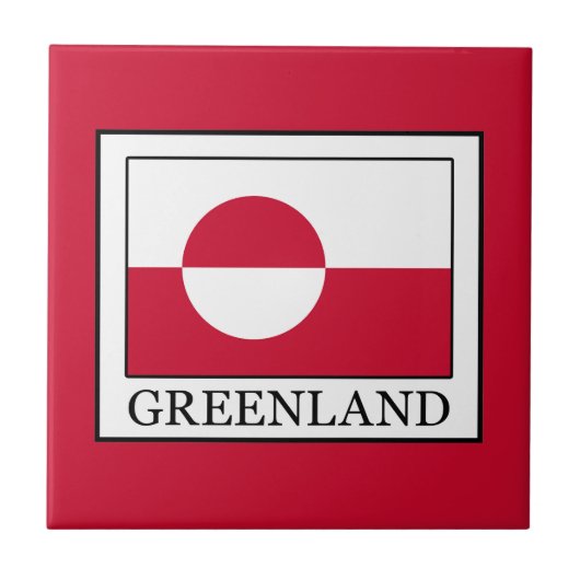 Grönland Fliese (Vorderseite)