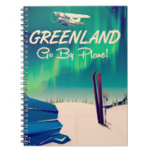 Grönland 'Go by Flugzeug'! Notizblock (Vorderseite)