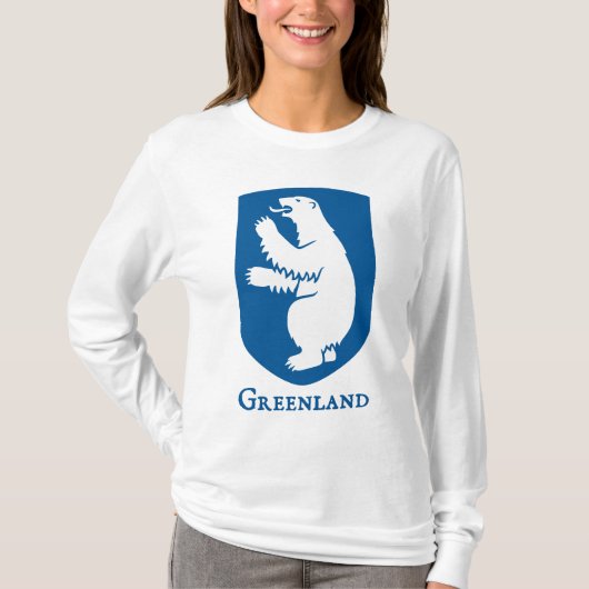 Grönland (Grønland) T-Shirt (Vorderseite)