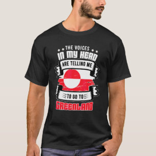 Grönland in meinem Kopf T-Shirt