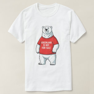 Grönland ist nicht zu verkaufen Eisbär T-Shirt