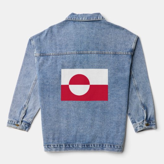 Grönland Jeansjacke (Rückseite)