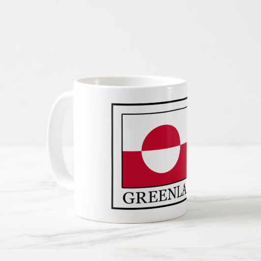 Grönland Kaffeetasse (Vorderseite Links)