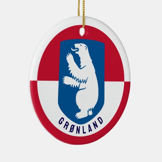 Grønland Keramik Ornament (Rechts)